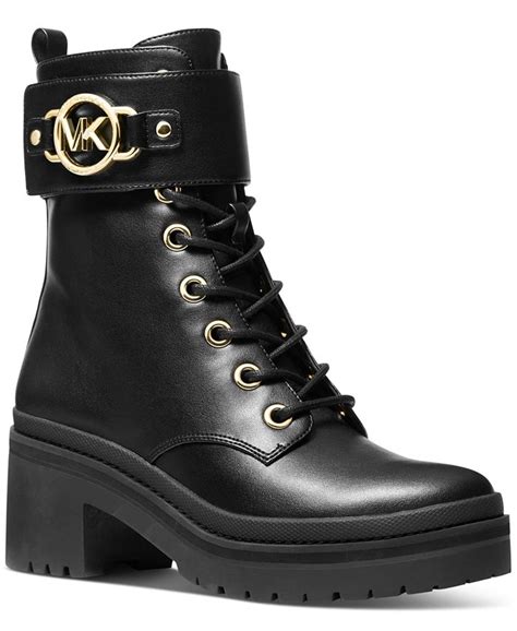 michael kors women's rory lace-up lug sole booties|MICHAEL Michael Kors Women's Rory Lace.